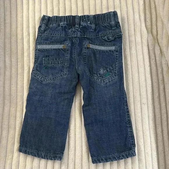 Mexx - 9-12 months - Durable soft cotton denim style pull on jeans. - Picture 5 of 7